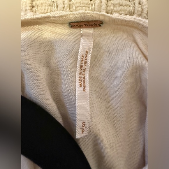 FREE PEOPLE  Ivory Gypsy Lace Bodycon Dress SIZE: SMALL - Picture 10 of 12